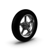 Motorcycle Wheel.H03.2k